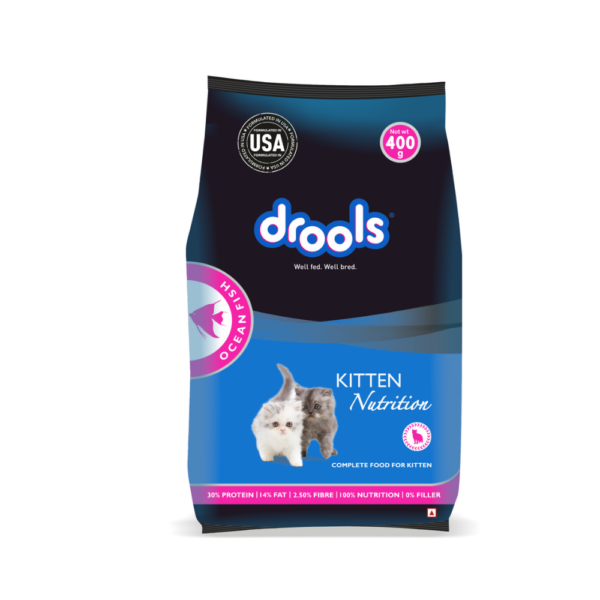 Drools Dry Food For Kitten Cat - Ocean Fish 400G